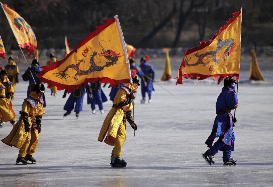 Chinese mythology of Dragon flags