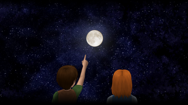 Chinese superstition- pointing at the moon 1-on-1 online Chinese lessons