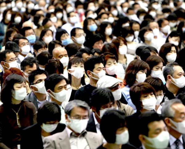 Air pollution masks china
