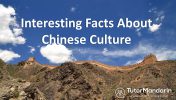 interesting chinese culture facts