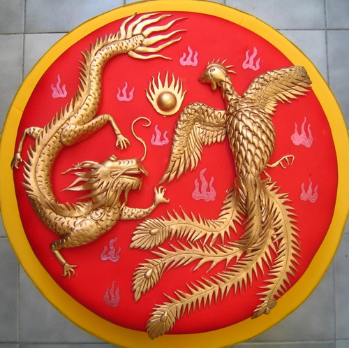 The cake send as chinese wedding gift
