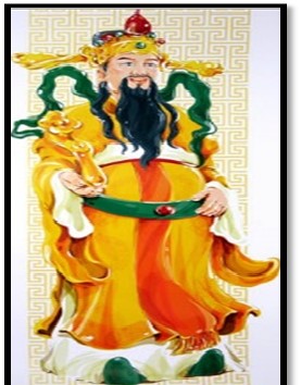 lu xing god that provides wealth and abundance