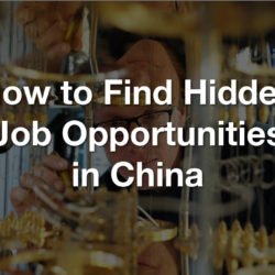 how to find a china based job