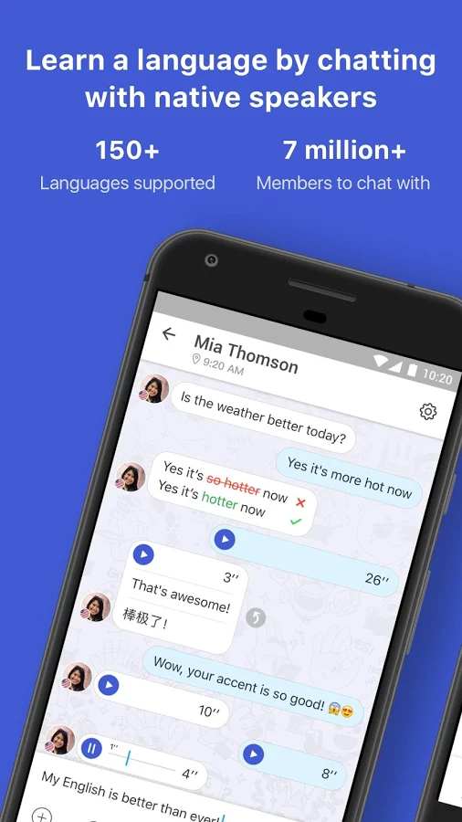 Learn to speak Chinese app HelloTalk will connect you with language partners